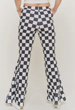 Load image into Gallery viewer, Flared Checkered Pants