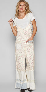 Ditsy Floral Ruffle Overalls