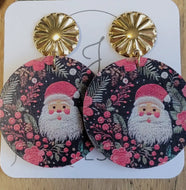 Santa Earrings