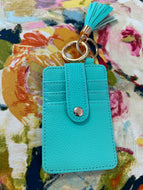 Wallet Key Ring - Mint